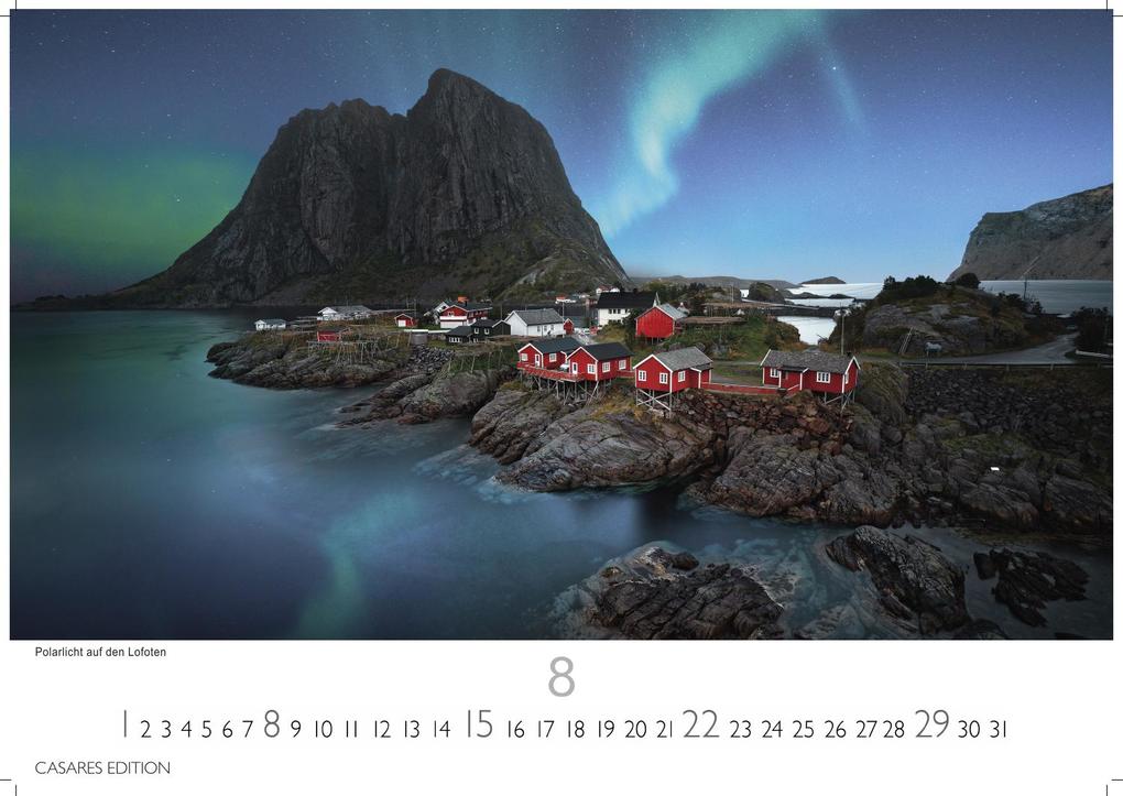 Weitere Ansicht: Norwegen Kalender 2027 - Wandkalender | Fotokalender Nordeuropa 24x35cm - Mit 12 atemberaubenden Norwegen-Fotografien, die die Schönheit der norwegischen Natur festhalten