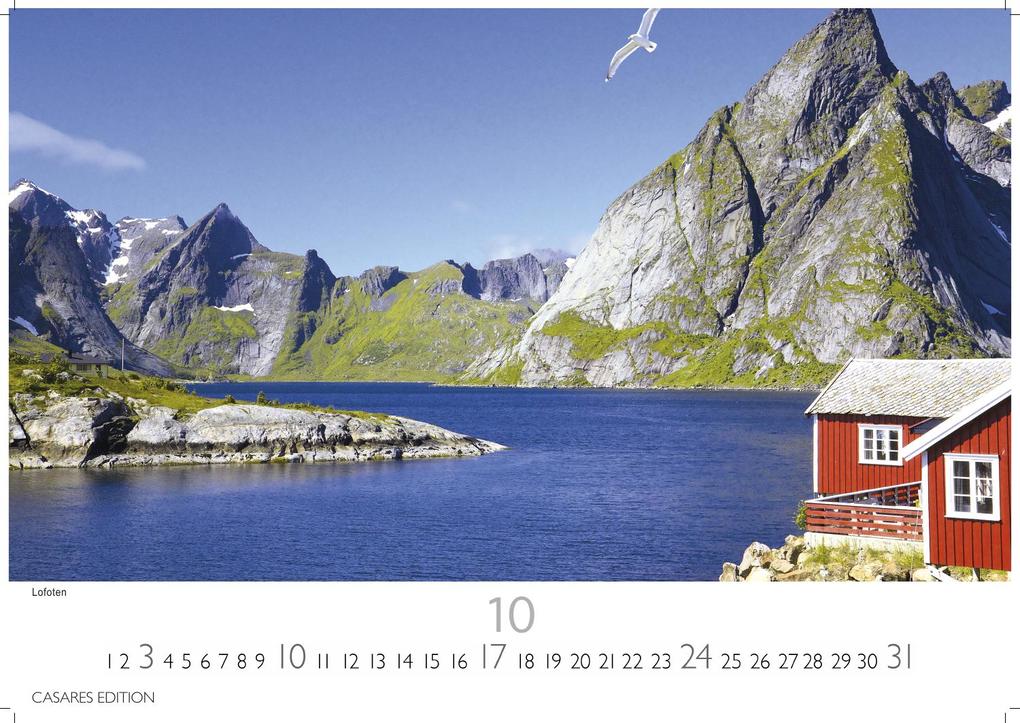 Weitere Ansicht: Norwegen Kalender 2027 - Wandkalender | Fotokalender Nordeuropa 24x35cm - Mit 12 atemberaubenden Norwegen-Fotografien, die die Schönheit der norwegischen Natur festhalten