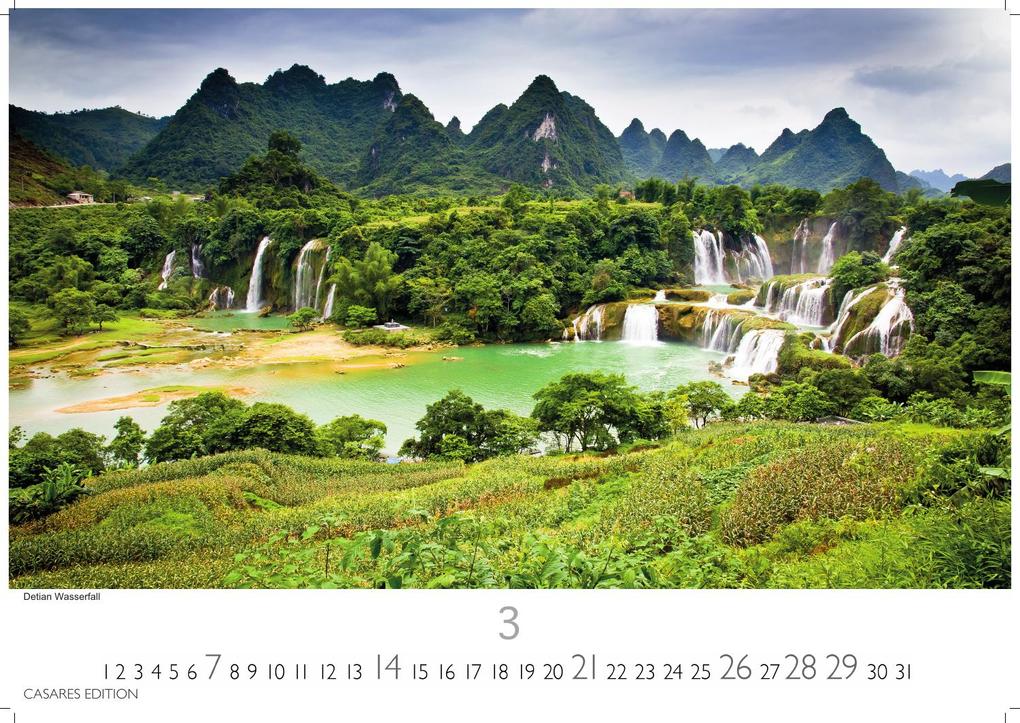 Weitere Ansicht: Vietnam Kalender 2027 - Wandkalender | Fotokalender Asien 24x35cm - Fotos von Vietnams beeindruckenden Landschaften und traditionellem Leben,perfekt für Vietnam-Liebhaber