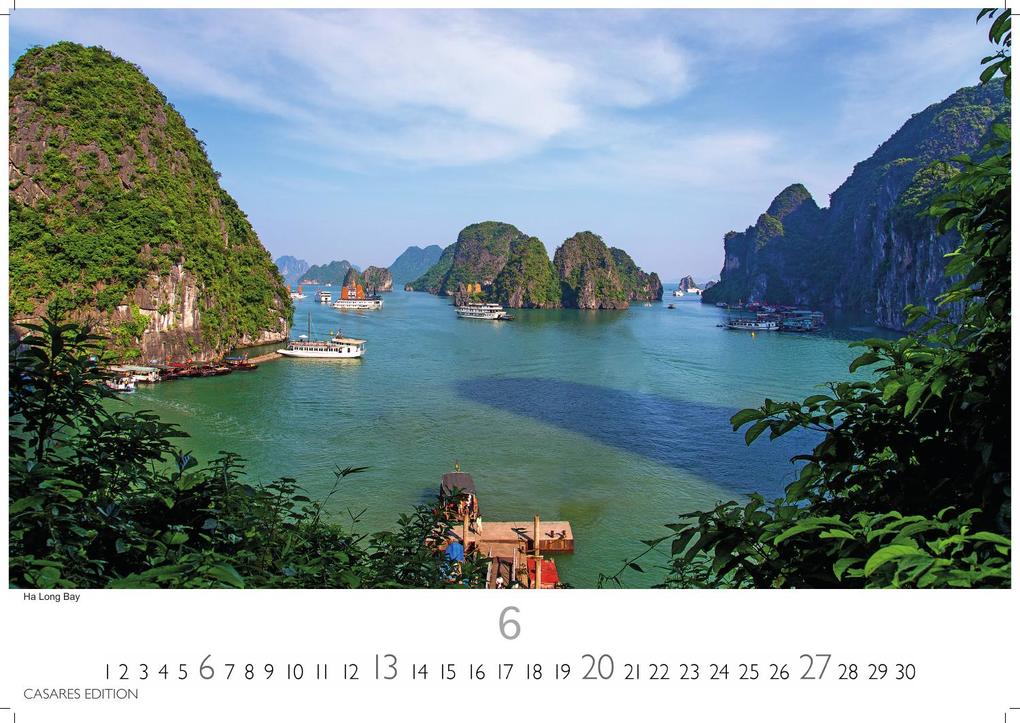 Weitere Ansicht: Vietnam Kalender 2027 - Wandkalender | Fotokalender Asien 24x35cm - Fotos von Vietnams beeindruckenden Landschaften und traditionellem Leben,perfekt für Vietnam-Liebhaber