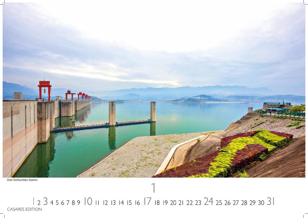 Weitere Ansicht: China Kalender 2027 - Wandkalender | Fotokalender Asien 24x35cm - Wundervolle Landschaften | Tradition und Moderne in 12 faszinierenden Fotos ,Perfekt für China-Liebhaber