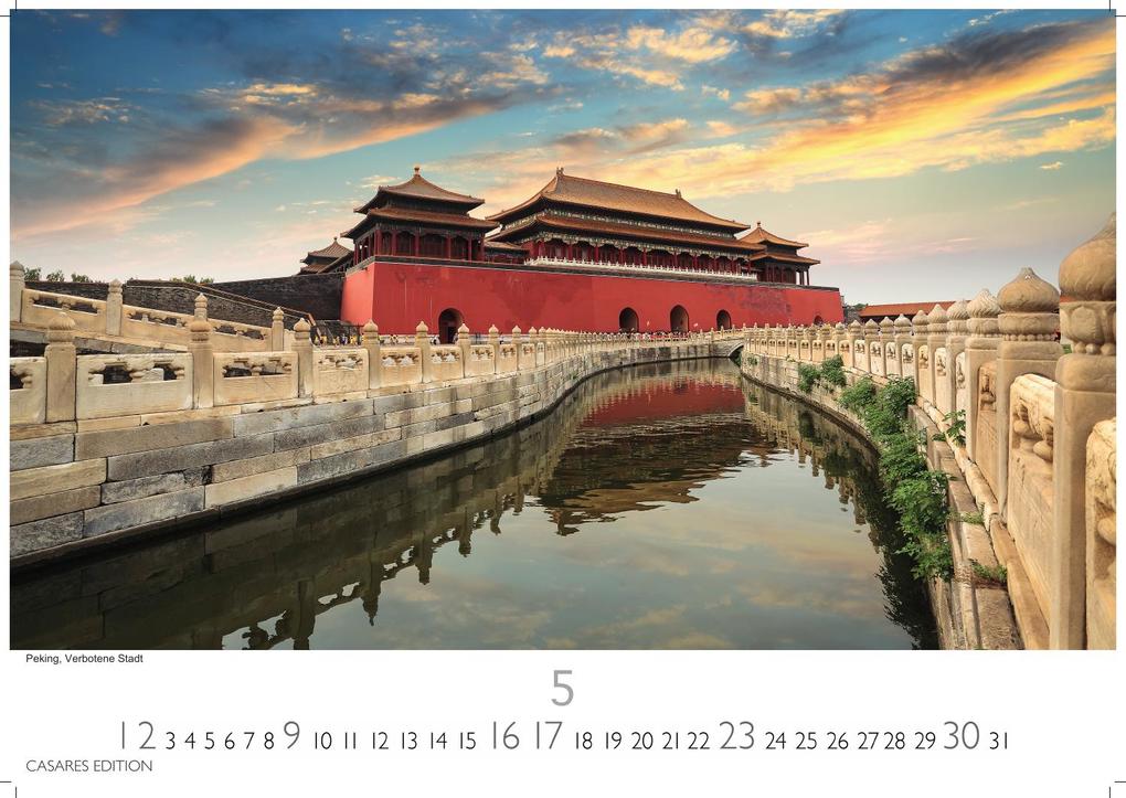 Weitere Ansicht: China Kalender 2027 - Wandkalender | Fotokalender Asien 24x35cm - Wundervolle Landschaften | Tradition und Moderne in 12 faszinierenden Fotos ,Perfekt für China-Liebhaber