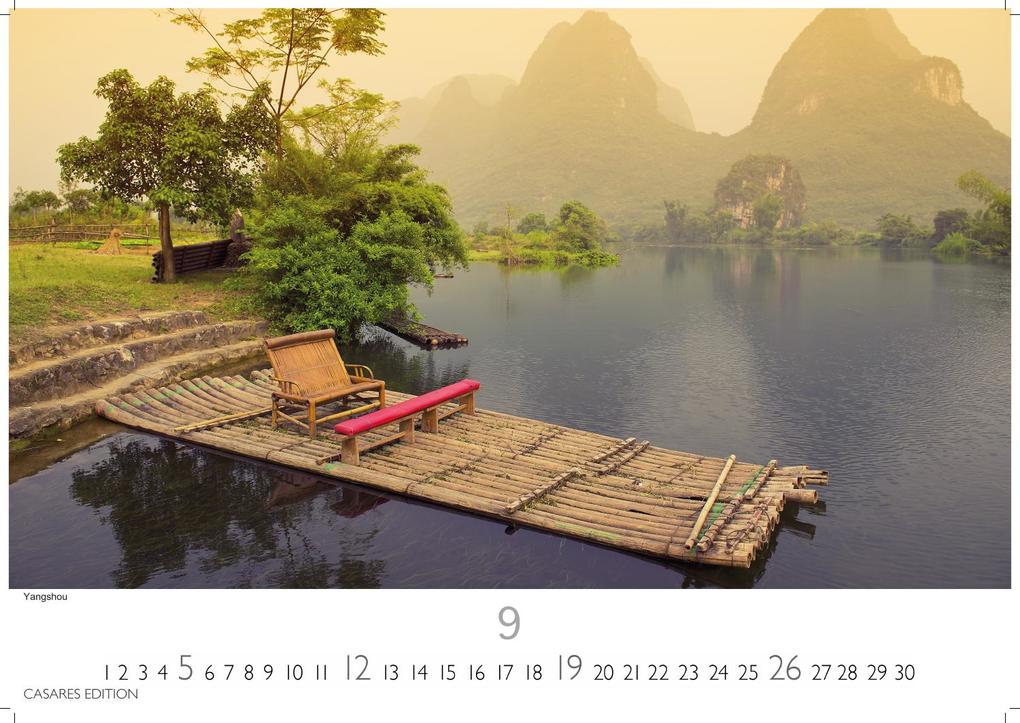 Weitere Ansicht: China Kalender 2027 - Wandkalender | Fotokalender Asien 24x35cm - Wundervolle Landschaften | Tradition und Moderne in 12 faszinierenden Fotos ,Perfekt für China-Liebhaber