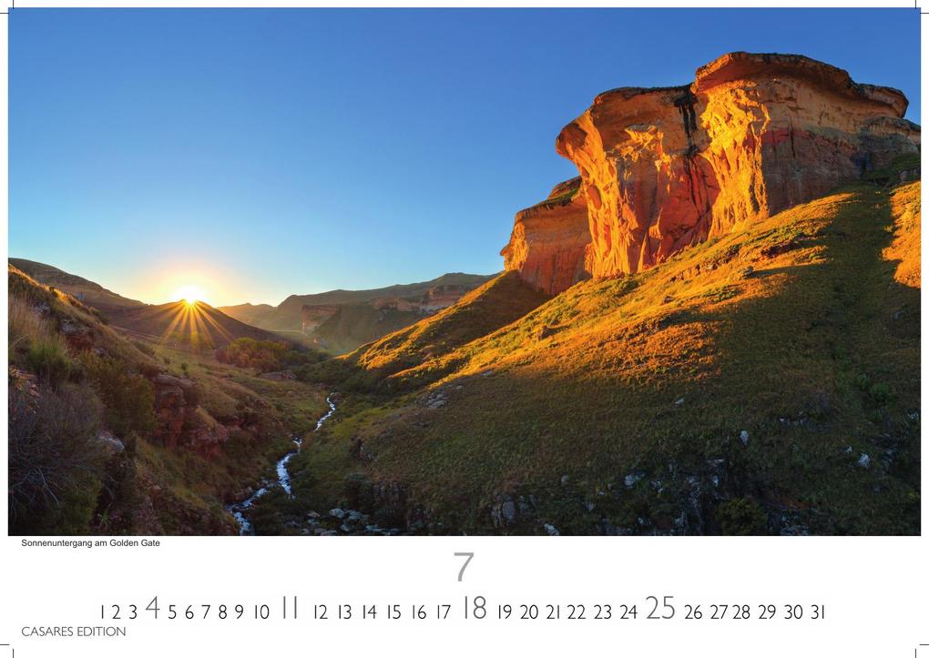 Weitere Ansicht: Südafrika Kalender 2027 - Wandkalender | Fotokalender Afrika 35x50cm - . mit atemberaubenden Natur- und Tierkalenderaufnahmen
