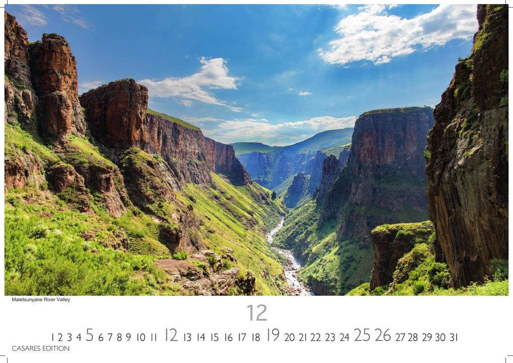 Weitere Ansicht: Südafrika Kalender 2027 - Wandkalender | Fotokalender Afrika 35x50cm - . mit atemberaubenden Natur- und Tierkalenderaufnahmen