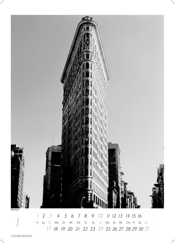 Weitere Ansicht: New York schwarz-weiss Kalender 2027 - Wandkalender | Fotokalender Nordamerika 59x42cm Grosses Format - Eleganter Schwarz-Weiß-Print mit beeindruckenden New York City Motiven | H. W. Schawe