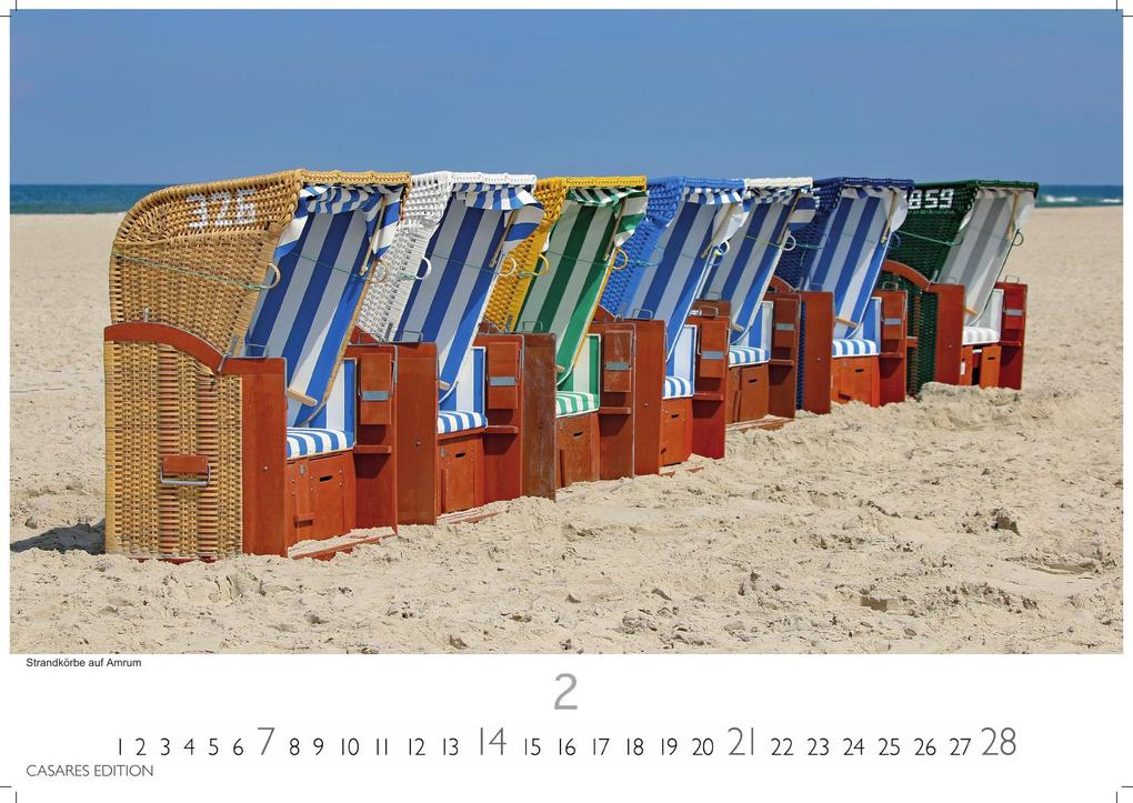 Weitere Ansicht: Nordseeküste Kalender 2027 - Wandkalender | Fotokalender Deutschland 35x24cm | in 12 eindrucksvollen Bildern - Natur, Gezeiten, Strand und weite Horizonte