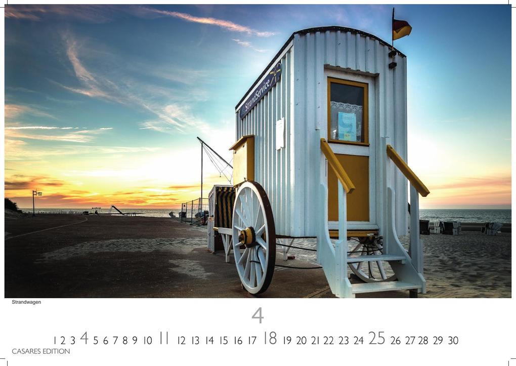 Weitere Ansicht: Nordseeküste Kalender 2027 - Wandkalender | Fotokalender Deutschland 35x24cm | in 12 eindrucksvollen Bildern - Natur, Gezeiten, Strand und weite Horizonte