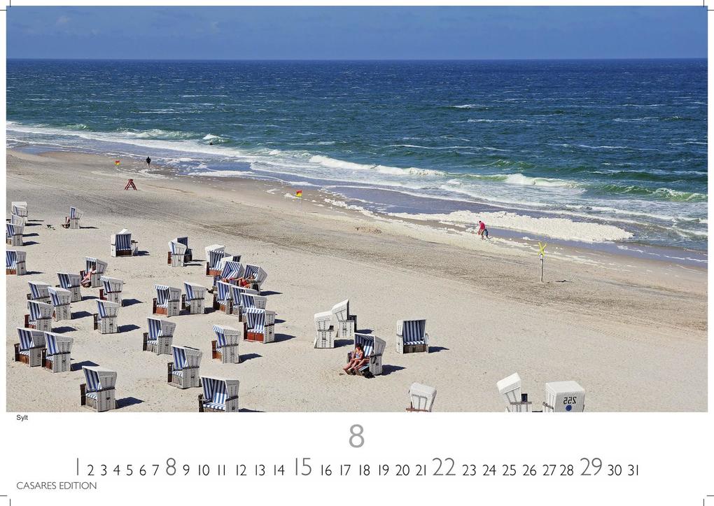 Weitere Ansicht: Nordseeküste Kalender 2027 - Wandkalender | Fotokalender Deutschland 35x24cm | in 12 eindrucksvollen Bildern - Natur, Gezeiten, Strand und weite Horizonte