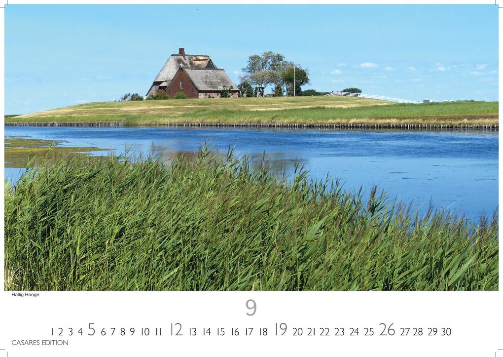 Weitere Ansicht: Nordseeküste Kalender 2027 - Wandkalender | Fotokalender Deutschland 35x24cm | in 12 eindrucksvollen Bildern - Natur, Gezeiten, Strand und weite Horizonte