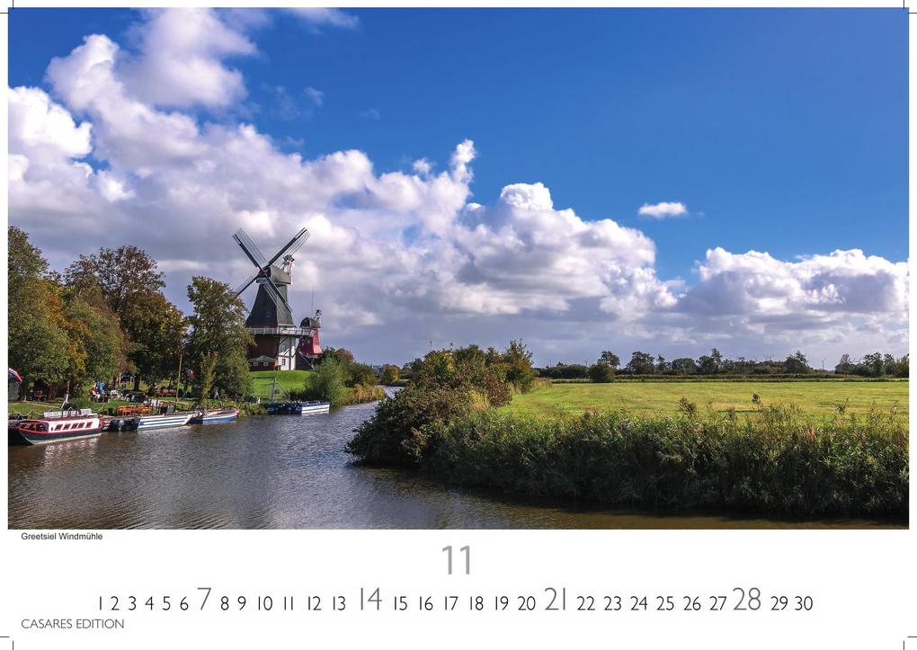 Weitere Ansicht: Nordseeküste Kalender 2027 - Wandkalender | Fotokalender Deutschland 35x24cm | in 12 eindrucksvollen Bildern - Natur, Gezeiten, Strand und weite Horizonte
