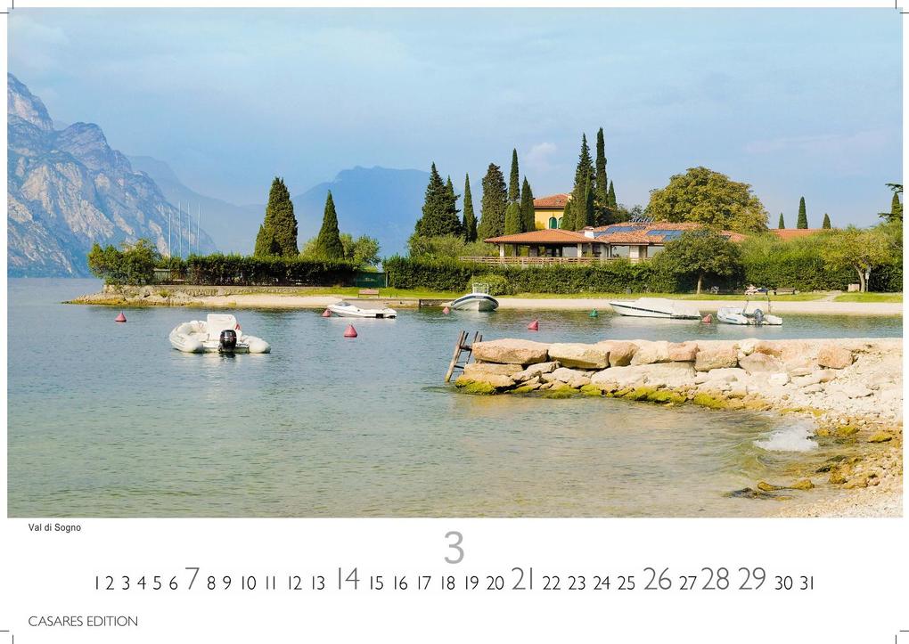 Weitere Ansicht: Gardasee Kalender 2027 - Wandkalender | Fotokalender Italien 35x50cm- Italienische Sehnsucht für jeden Monat