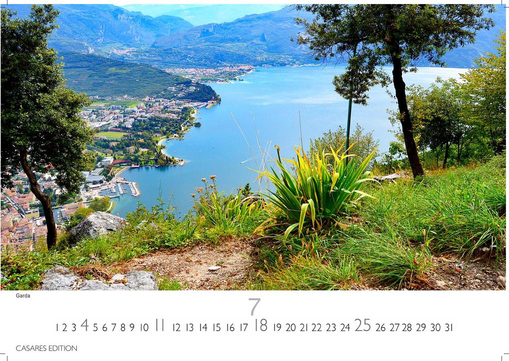 Weitere Ansicht: Gardasee Kalender 2027 - Wandkalender | Fotokalender Italien 35x50cm- Italienische Sehnsucht für jeden Monat
