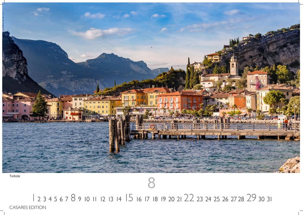 Weitere Ansicht: Gardasee Kalender 2027 - Wandkalender | Fotokalender Italien 35x50cm- Italienische Sehnsucht für jeden Monat