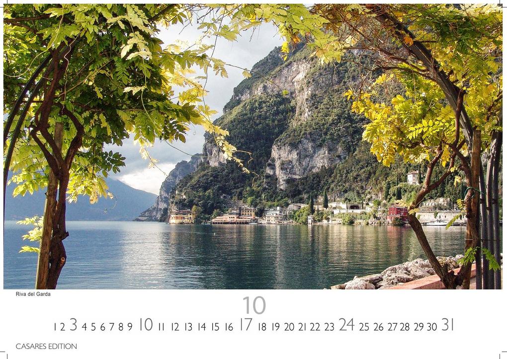 Weitere Ansicht: Gardasee Kalender 2027 - Wandkalender | Fotokalender Italien 35x50cm- Italienische Sehnsucht für jeden Monat