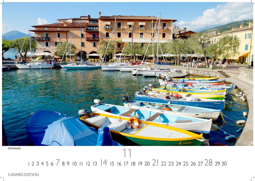 Weitere Ansicht: Gardasee Kalender 2027 - Wandkalender | Fotokalender Italien 35x50cm- Italienische Sehnsucht für jeden Monat