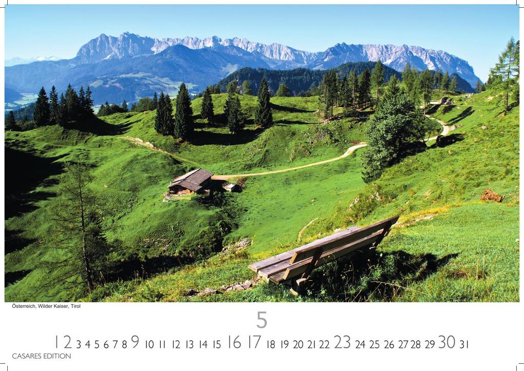 Weitere Ansicht: Alpen Kalender 2027 - Wandkalender | Fotokalender | Alpenkalender | Alpenländer 35x50cm Grosses Format - Hochwertiger . mit atemberaubenden Bergmotiven, Perfekt für Naturliebhaber & Bergfans