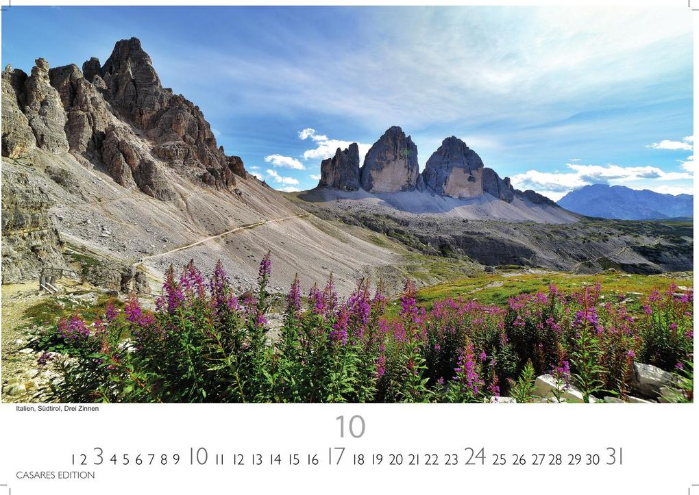 Weitere Ansicht: Alpen Kalender 2027 - Wandkalender | Fotokalender | Alpenkalender | Alpenländer 35x50cm Grosses Format - Hochwertiger . mit atemberaubenden Bergmotiven, Perfekt für Naturliebhaber & Bergfans