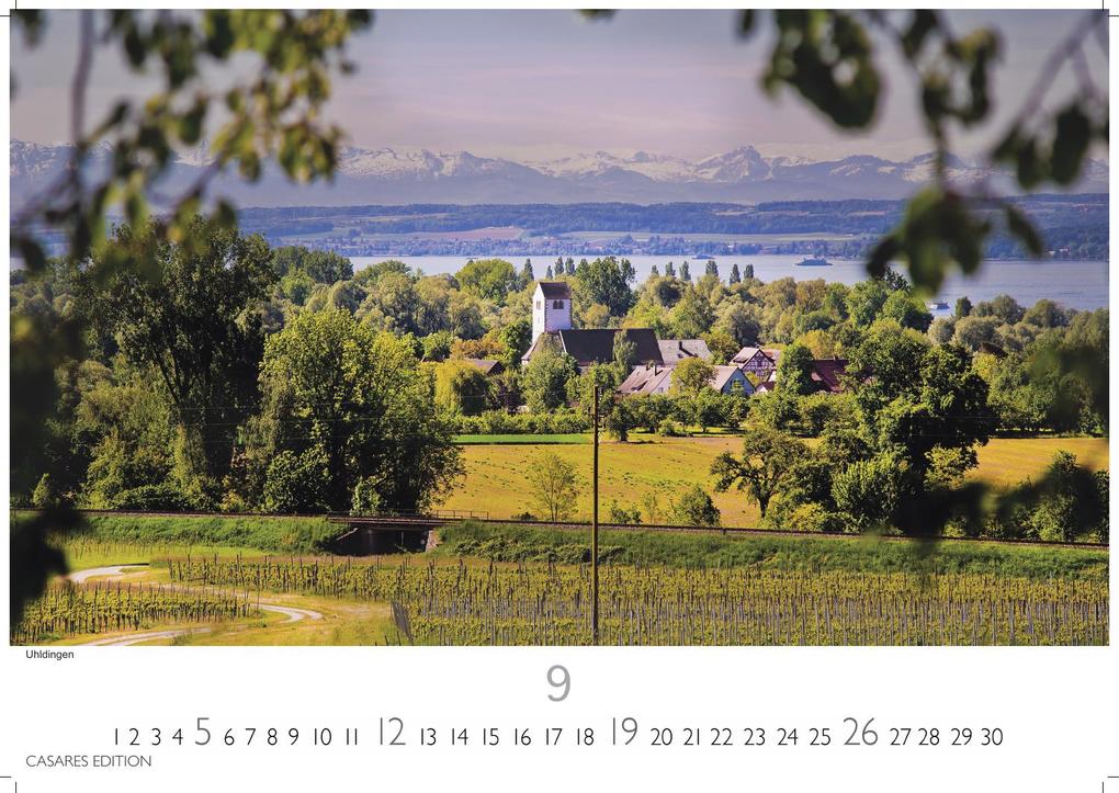 Weitere Ansicht: Bodensee Kalender 2027 - Wandkalender | Fotokalender Deutschland 35x50cm -mit stimmungsvollen Landschaftsmotiven rund um See, Ufer, Berge und malerische Orte