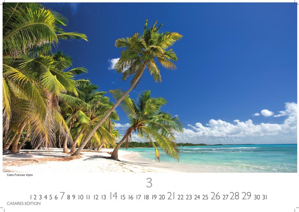 Weitere Ansicht: Dominikanische Republik Kalender 2027 - Wandkalender | Fotokalender Karibik 35x50cm - Karibische Traumstrände, Natur & Farbenfreude als Wanddeko und Geschenk