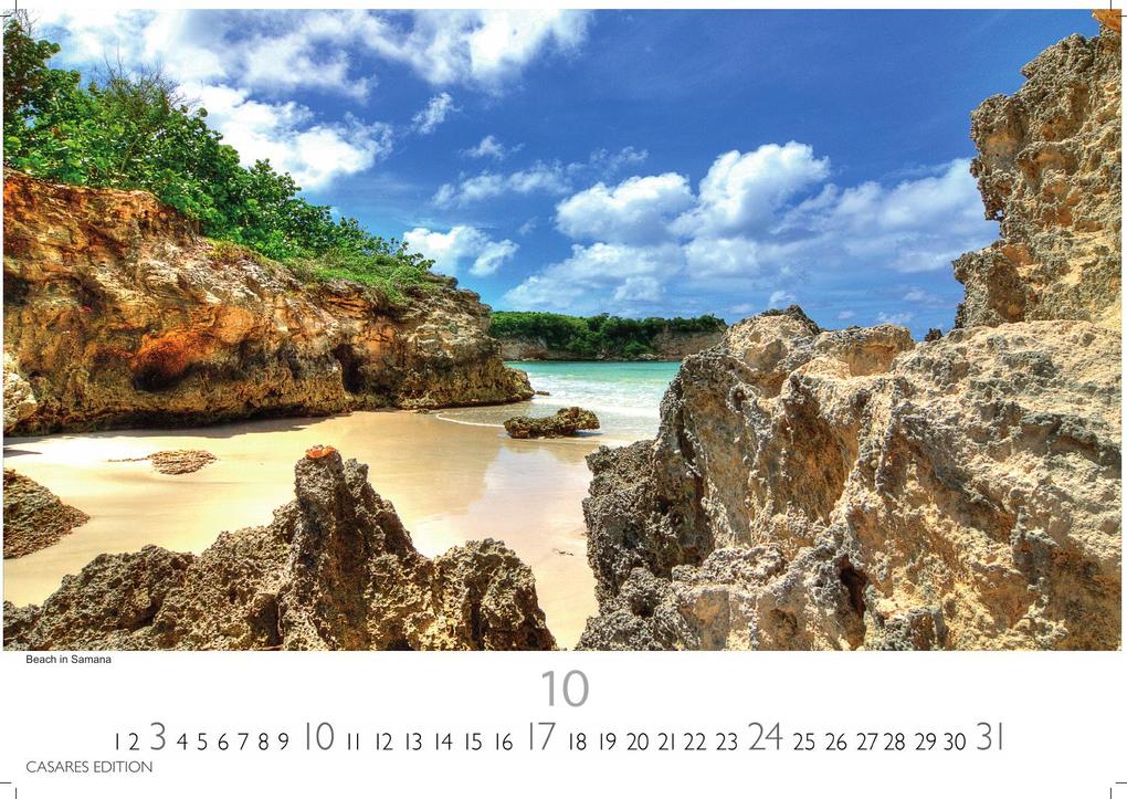 Weitere Ansicht: Dominikanische Republik Kalender 2027 - Wandkalender | Fotokalender Karibik 35x50cm - Karibische Traumstrände, Natur & Farbenfreude als Wanddeko und Geschenk