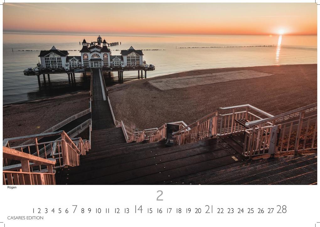 Weitere Ansicht: Deutschland Kalender 2027 - Wandkalender | Fotokalender Deutschland 35x24cm - stimmungsvolle Natur, Architektur und Sehenswürdigkeiten