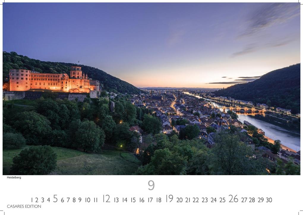 Weitere Ansicht: Deutschland Kalender 2027 - Wandkalender | Fotokalender Deutschland 35x24cm - stimmungsvolle Natur, Architektur und Sehenswürdigkeiten