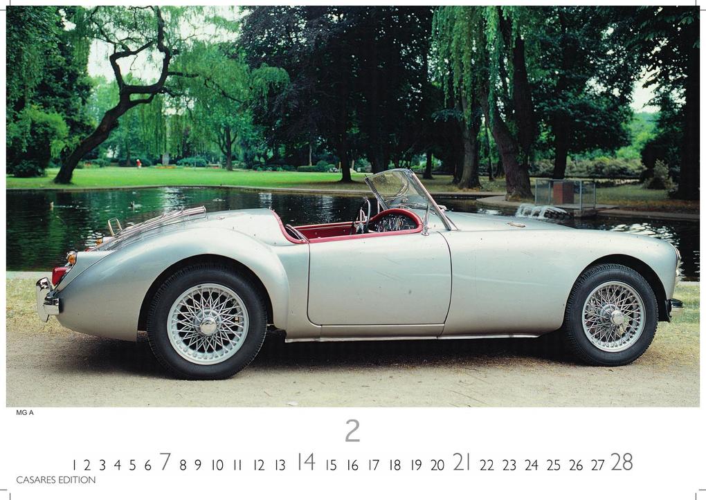 Weitere Ansicht: British Classic Cars Kalender 2027 - Wandkalender | Fotokalender Englische Oldtimer 35x50cm Großformat - Eleganz der Britischen Oldtimer