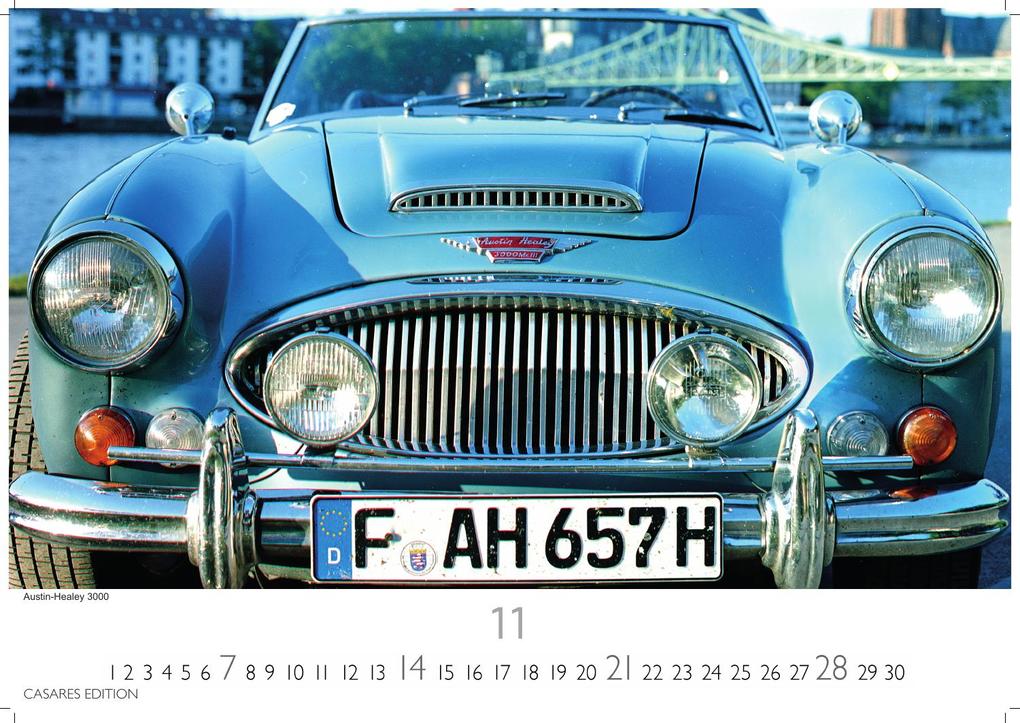 Weitere Ansicht: British Classic Cars Kalender 2027 - Wandkalender | Fotokalender Englische Oldtimer 35x50cm Großformat - Eleganz der Britischen Oldtimer
