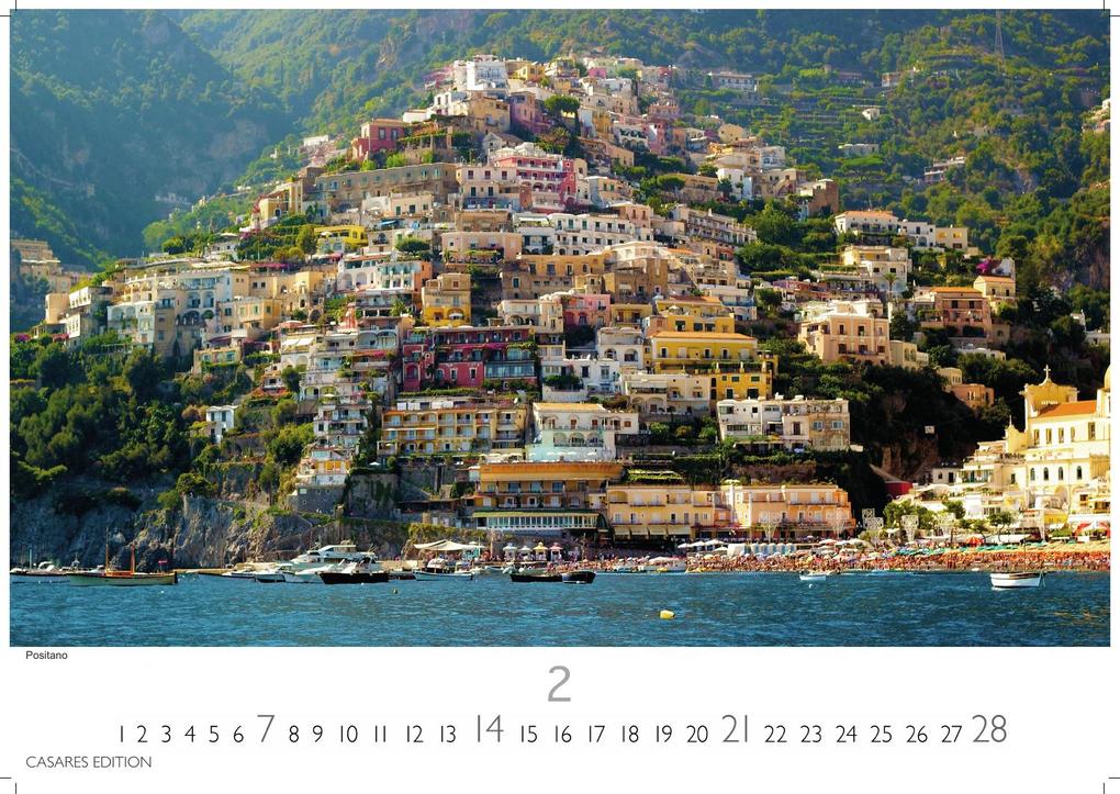 Weitere Ansicht: Golf von Neapel Kalender 2027 - Wandkalender | Fotokalender Italien 24x35 cm -. mit Capri, Ischia & Amalfi Küste