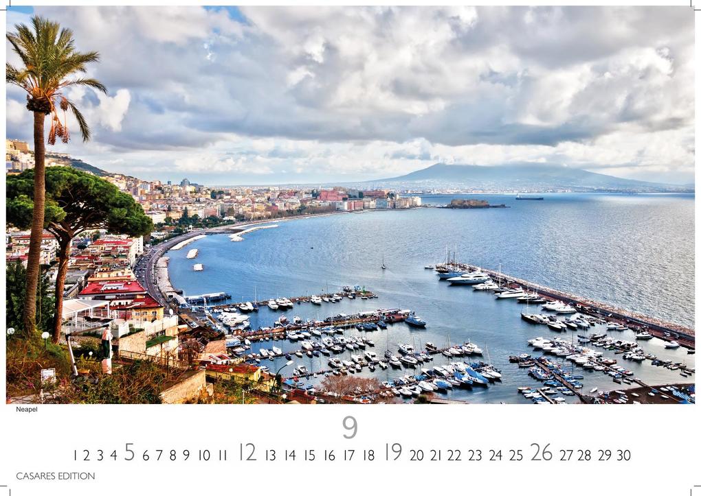 Weitere Ansicht: Golf von Neapel Kalender 2027 - Wandkalender | Fotokalender Italien 24x35 cm -. mit Capri, Ischia & Amalfi Küste