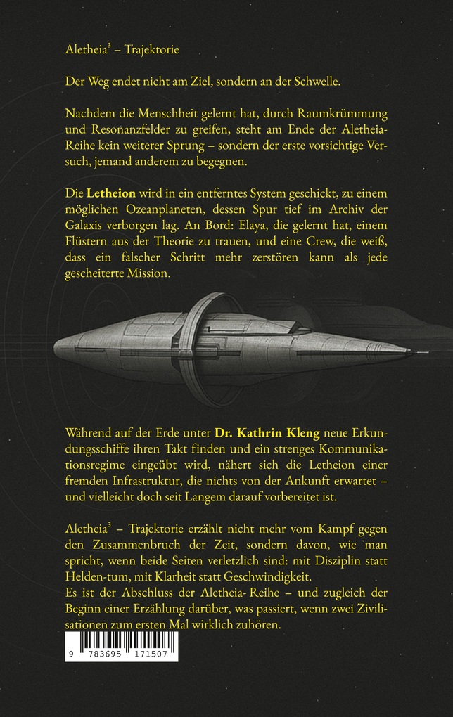 Weitere Ansicht: Aletheia 3 Trajektorie | Kairos Prime