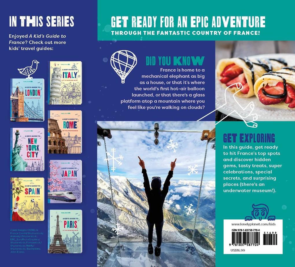 Weitere Ansicht: Lonely Planet Kids a Kid's Guide to France | Paige Towler