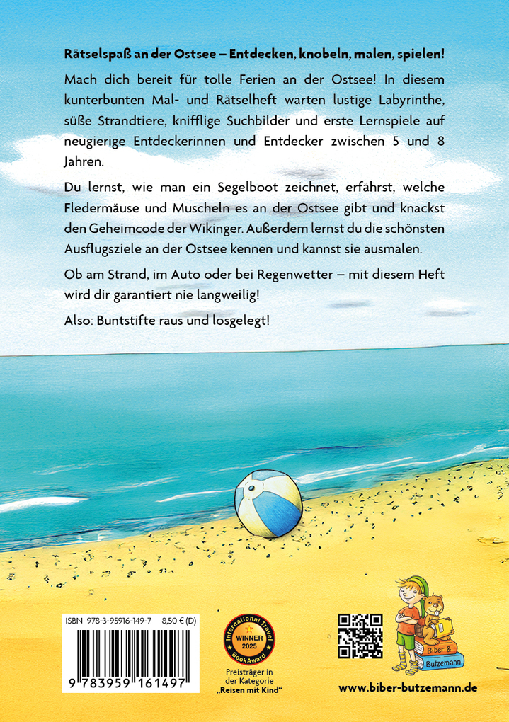 Weitere Ansicht: Mein Ostsee-Rätsel- und Malheft | Stephanie Mansour