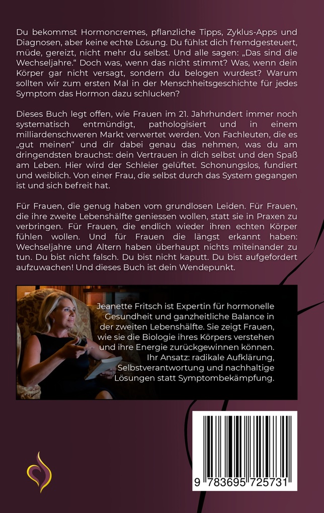 Weitere Ansicht: Das Wechseljahres-Drama | Jeanette Fritsch