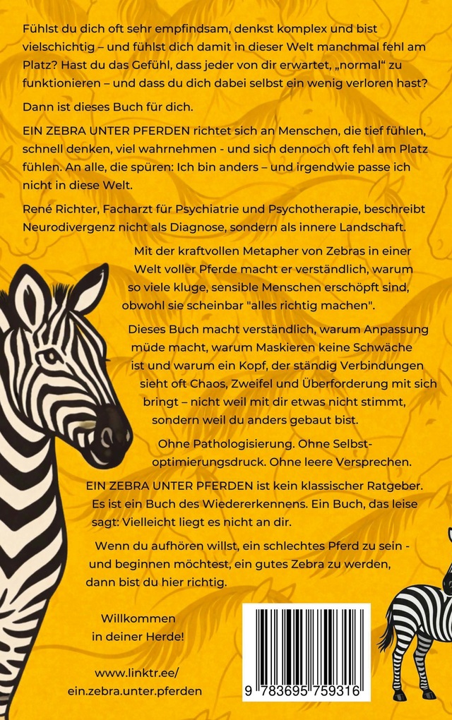 Weitere Ansicht: Ein Zebra unter Pferden | René Richter