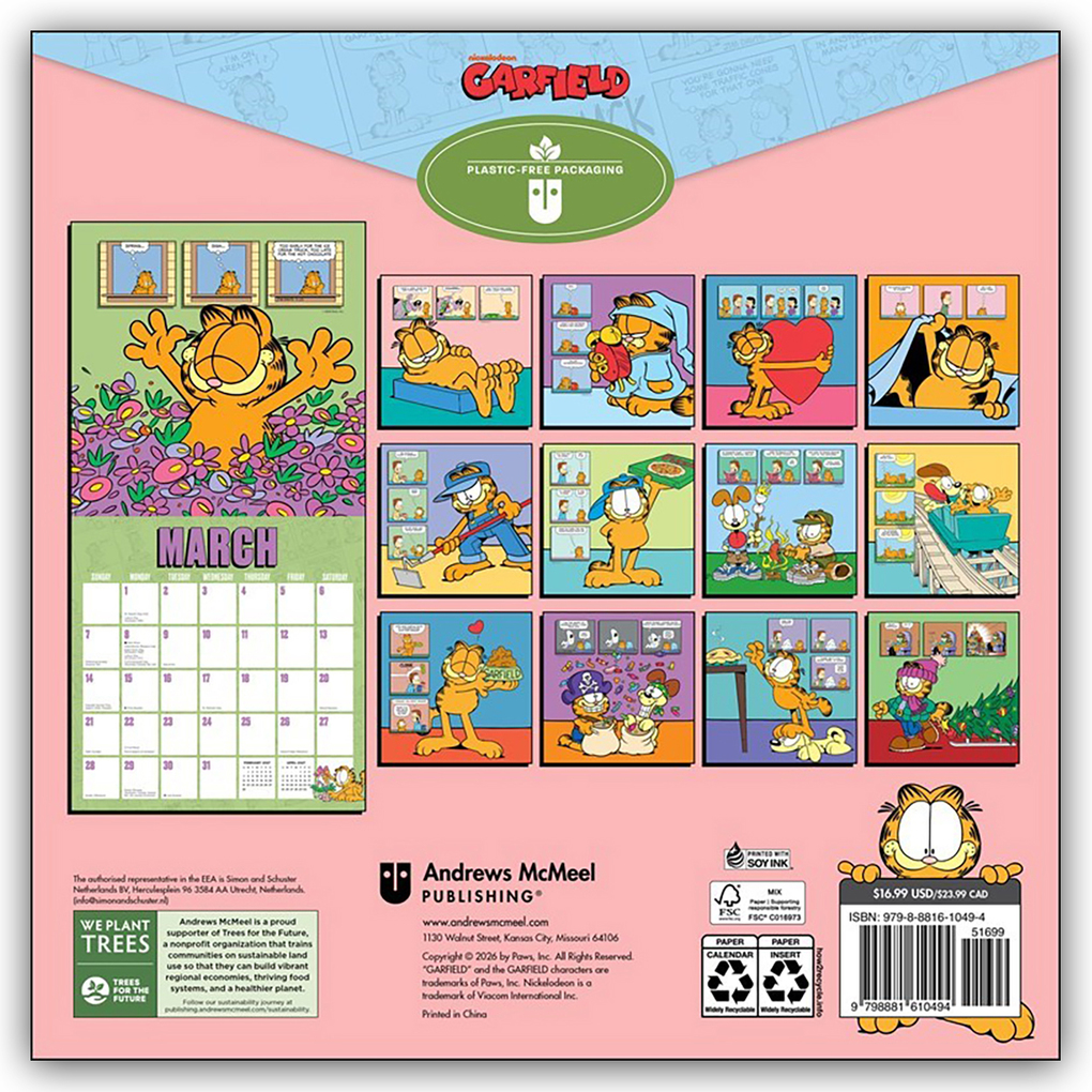 Weitere Ansicht: Garfield 2027 - Wandkalender | McMeel Andrews