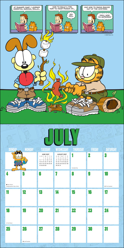 Weitere Ansicht: Garfield 2027 - Wandkalender | McMeel Andrews