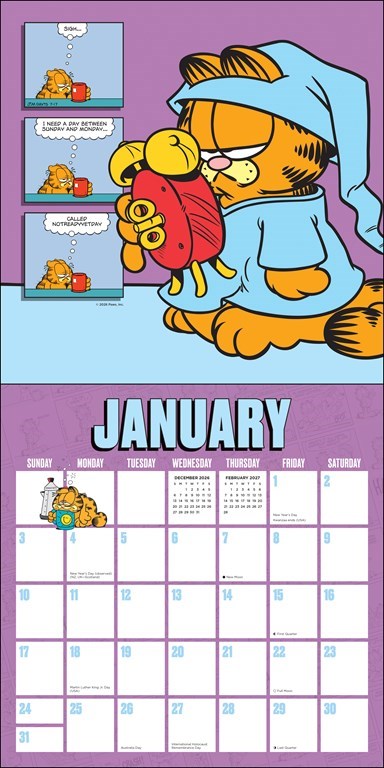 Weitere Ansicht: Garfield 2027 - Wandkalender | McMeel Andrews