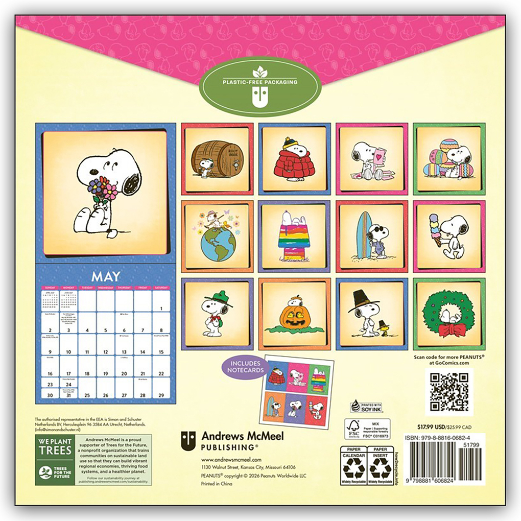 Weitere Ansicht: Snoopy 2027 - Wandkalender | McMeel Andrews