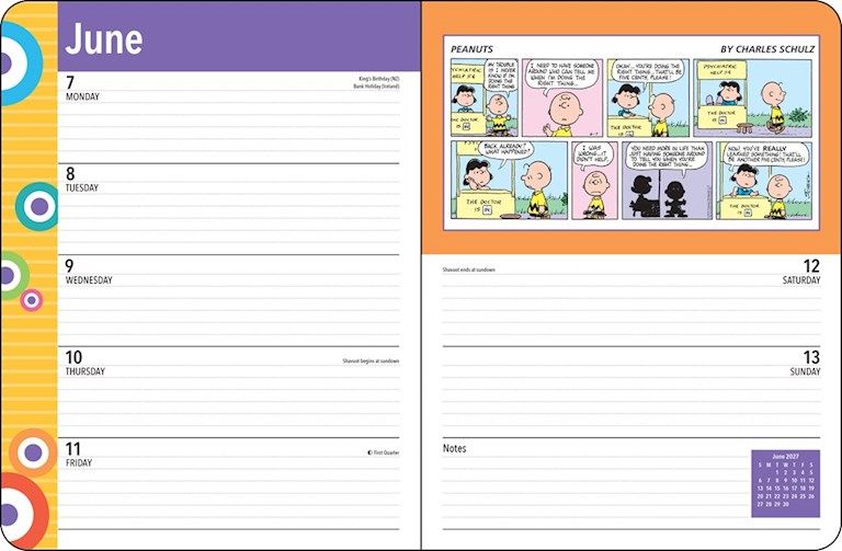 Weitere Ansicht: Peanuts Diary - Peanuts Terminkalender 2027 | McMeel Andrews