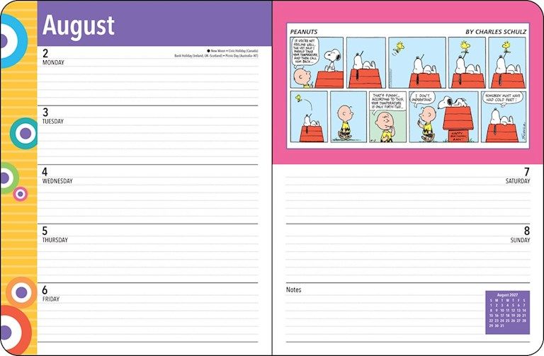 Weitere Ansicht: Peanuts Diary - Peanuts Terminkalender 2027 | McMeel Andrews