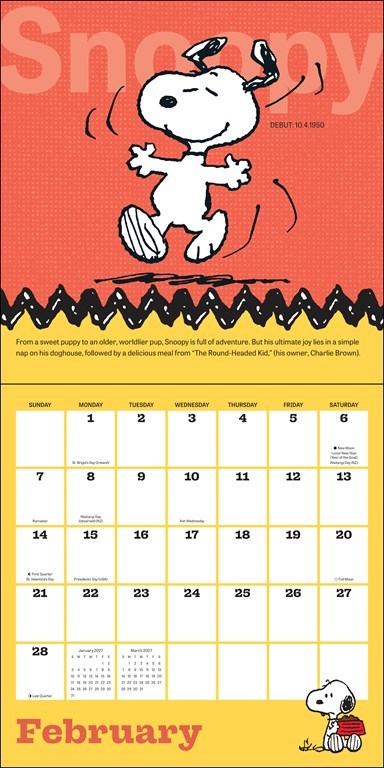 Weitere Ansicht: Peanuts 2027 - Wandkalender | McMeel Andrews
