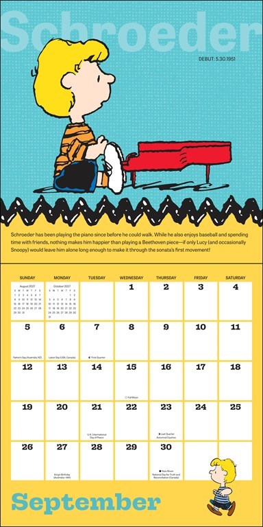 Weitere Ansicht: Peanuts 2027 - Wandkalender | McMeel Andrews