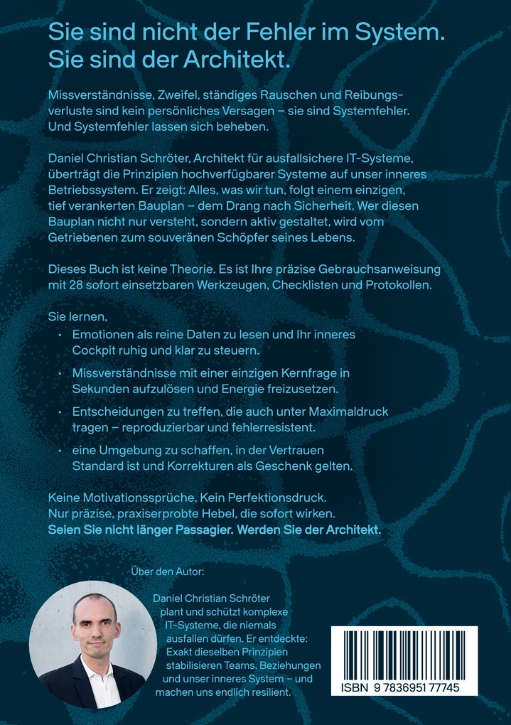 Weitere Ansicht: Das Betriebssystem Mensch | Daniel Christian Schröter