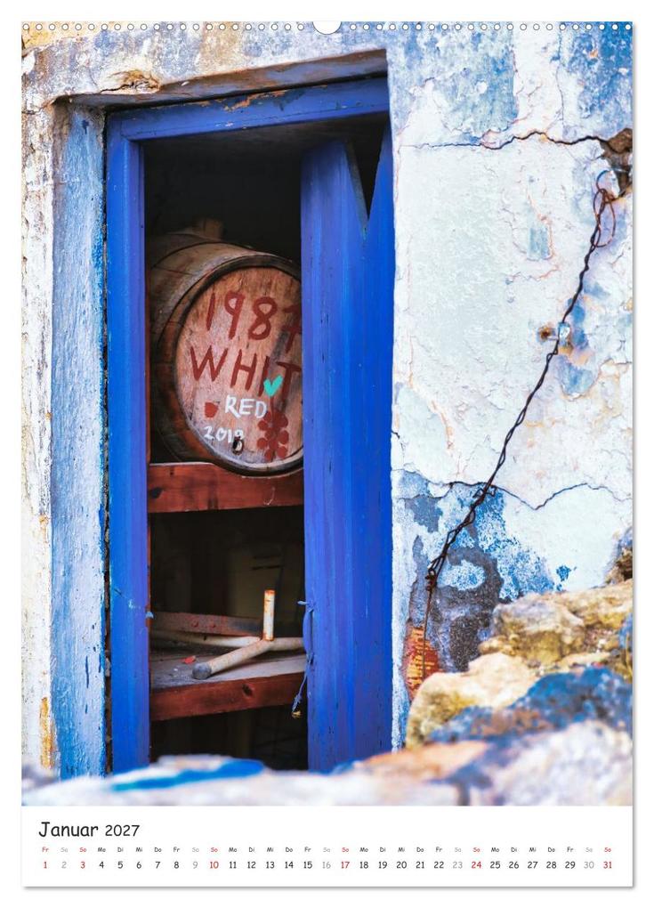Weitere Ansicht: Kreta, deine Türen (hochwertiger Premium Wandkalender 2027 DIN A2 hoch), Kunstdruck in Hochglanz | Calvendo, Tobias Schick