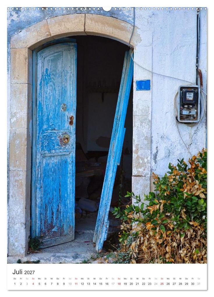 Weitere Ansicht: Kreta, deine Türen (hochwertiger Premium Wandkalender 2027 DIN A2 hoch), Kunstdruck in Hochglanz | Calvendo, Tobias Schick