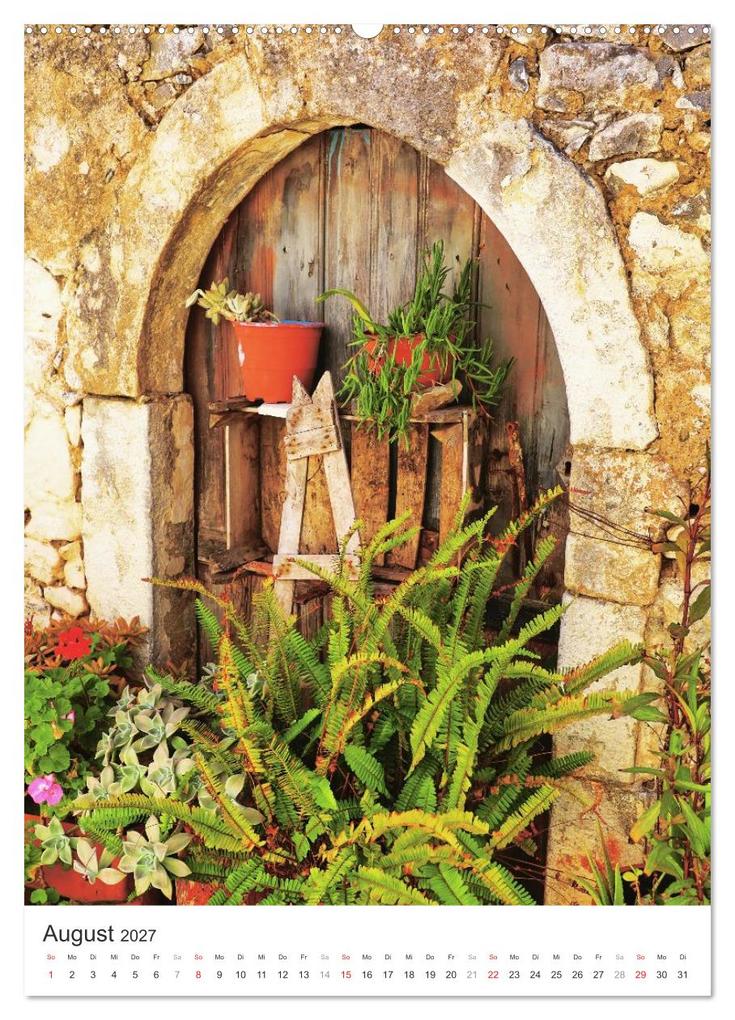 Weitere Ansicht: Kreta, deine Türen (hochwertiger Premium Wandkalender 2027 DIN A2 hoch), Kunstdruck in Hochglanz | Calvendo, Tobias Schick
