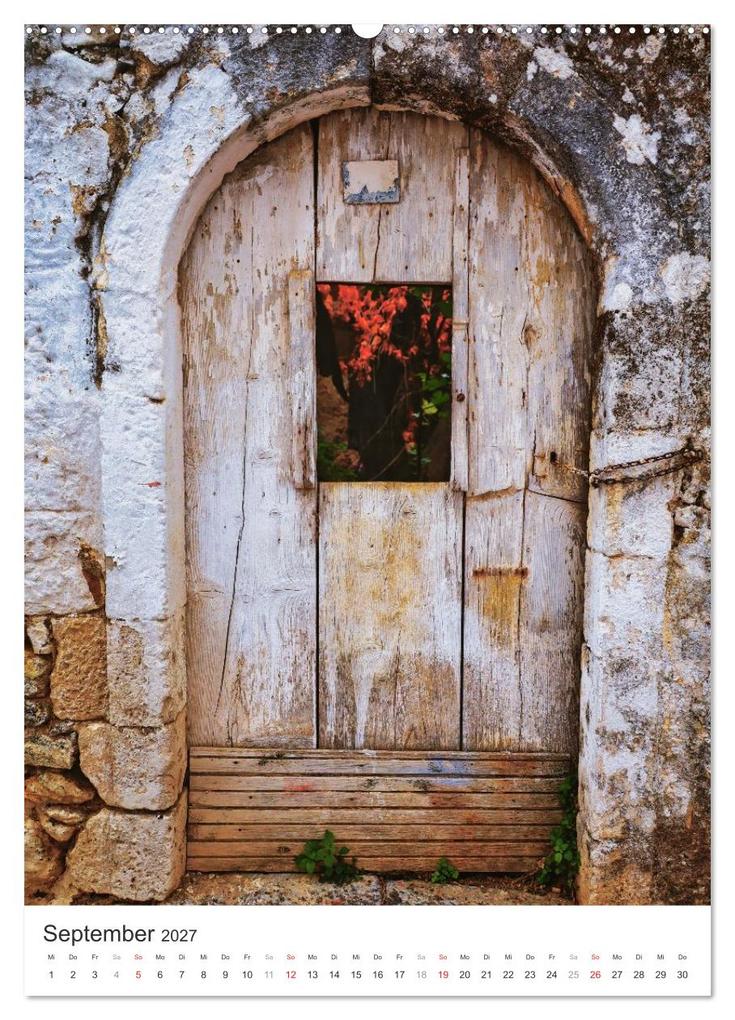 Weitere Ansicht: Kreta, deine Türen (hochwertiger Premium Wandkalender 2027 DIN A2 hoch), Kunstdruck in Hochglanz | Calvendo, Tobias Schick
