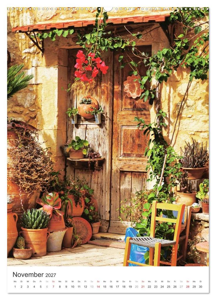 Weitere Ansicht: Kreta, deine Türen (hochwertiger Premium Wandkalender 2027 DIN A2 hoch), Kunstdruck in Hochglanz | Calvendo, Tobias Schick